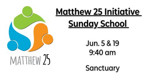 matthew 25 initiative.